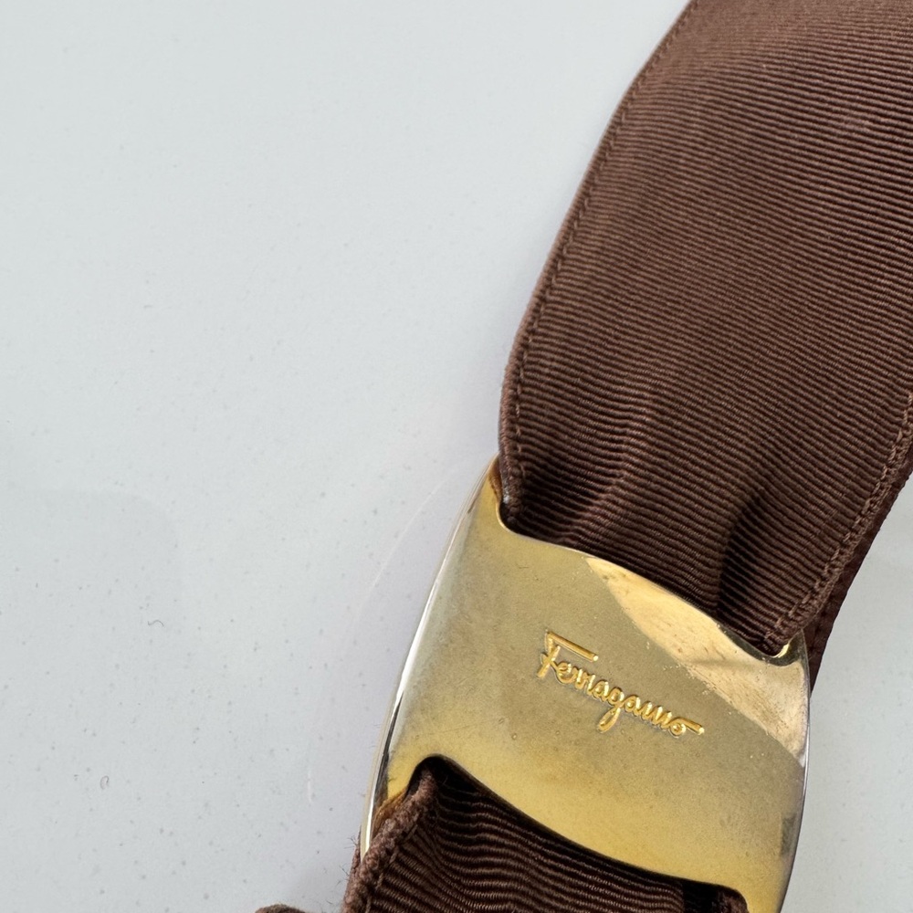 Ferragamo Brown Shoulder Bag - Picture 3 of 13